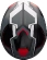 AXXIS FF112C Draken S Sonar Fluor Red мотошлем интеграл красный